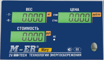 Пленочная панель передняя 223 АС LCD в Череповце