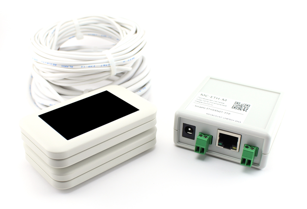 Проводной счетчик покупателей Ethernet MEGACOUNT WHITE в Череповце