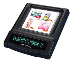 Настольный вакуум-флуоресцентный (VFD) Дисплей покупателя с монетницей DSP802U в Череповце