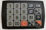 MER327L015 Пленка клавиатуры (327 LED/LCD) в Череповце